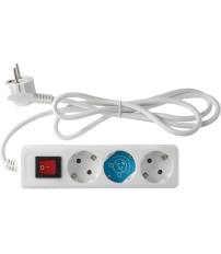 BASE MULTIPLE 2P+TT CON INTERRUPTOR