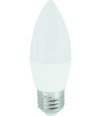 LAMPARA VELA LED E27 6W 3000K