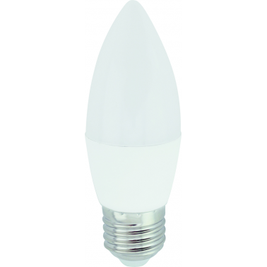 LAMPARA VELA LED E27 6W 3000K