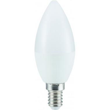 LAMPARA VELA LED E14 4W 6000K