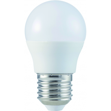 LAMPARA ESFERICA LED E27 4W 3000K