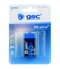 PILA ALKALINA GSC EVOLUT.6LR61 9V BL(1)