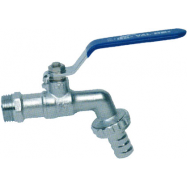 GRIFO CURVO 3059-1/2"X3/4" MANGUERA