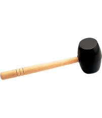 MAZA GOMA 65904/250G NEGRA CARA PLANA