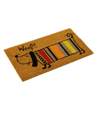 50221 FELPUDO COCO NATURAL MODELO PERRO 40x70cm DINTEX