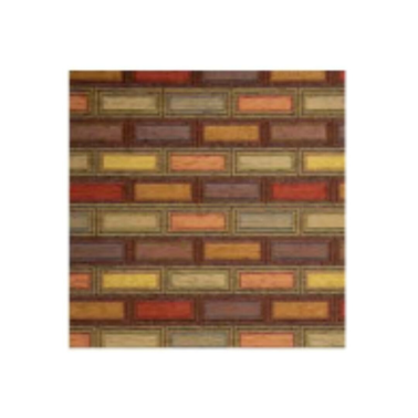 56624 1m ALFOMBRA PASILLERA ITALICA CHENILLA BRICK 65cm DINTEX