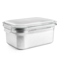 669304 TAPER INOX RECTANGULAR KEEPKLIN 400ml IBILI