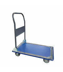 502007001 CARRO PLATAFORMA DE TRANSPORTE PLEGABLE CON FRENOS MAX 150Kg GSC