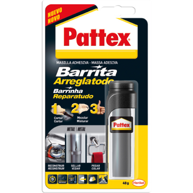 PATTEX BARRITA ARREGLATODO 48G METAL