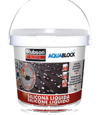SILICONA LIQUIDA SL3000 RUBSON 1KG TEJA