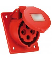 931144A BASE EMPOTRAR CETAC 3P+T ROJA 32A 400V SOLERA