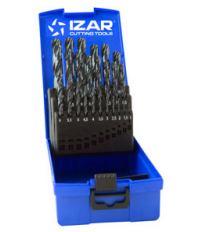JUEGO DE BROCAS IZAR HSS 25 PIEZAS