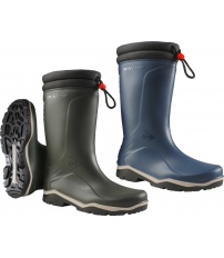 BOTA CAÑA ALTA DUNLOP BLIZZARD K454061 T-39 AZUL Y NEGRO