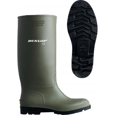 BOTA CAÑA ALTA PRICEMASTOR DUNLOP TALLA-38 VERDE