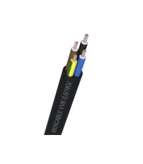 MANGUERA ACRILICA 0,6/1KV NEGRA 5X1,5