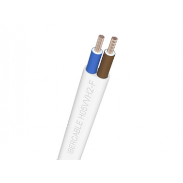 MANGUERA PLANA BLANCA IBERCABLE SECCION 2X1,5