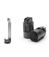 PORTALAMPARAS E14 C/ESCUADRA P/FUNDA VELA 65mm KOALA