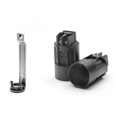 PORTALAMPARAS E14 C/ESCUADRA P/FUNDA VELA 65mm KOALA