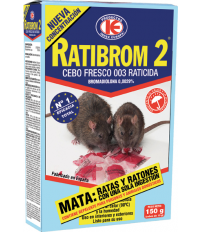 RATICIDA CEBO FRESCO RATIBROM 150GR