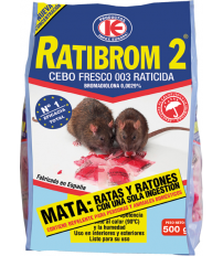 RATICIDA CEBO FRESCO RATIBROM 20X500GR