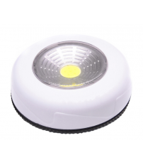 203005000 BL PUSHLIGHT REDONDO BLANCO LED COB 3xAAA 80lm GSC
