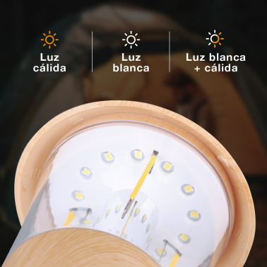 201810003 LINTERNA LED CAMPING RECARGABLE USB 5W IP20 GSC