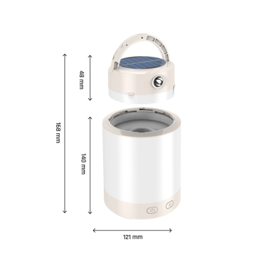 SLI055001 LINTERNA LED CAMPING RECARGABLE MULTIFUNCION SPECTRUM