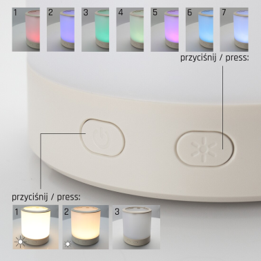 SLI055001 LINTERNA LED CAMPING RECARGABLE MULTIFUNCION SPECTRUM