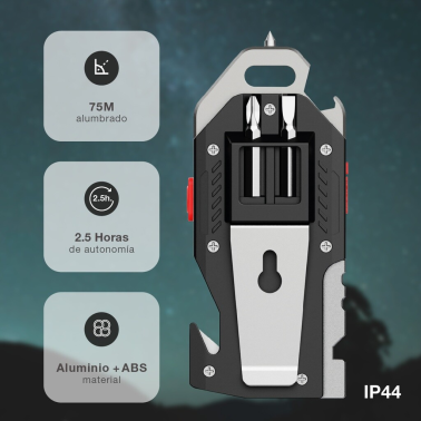 201825025 LINTERNA LED COB DE SEGURIDAD 10W GSC