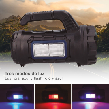 201800016 LINTERNA MULTIUSOS 10W CON CAJA DE HERRAMIENTAS GSC