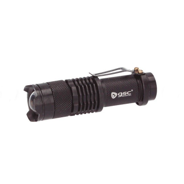 001603230 LINTERNA LED 3W CON CLIP 1xAA GSC