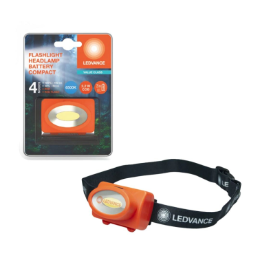 175749 LINTERNA LED DE CABEZA A PILAS 3W 100Lm LEDVANCE