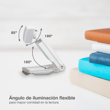201800013 LINTERNA LECTURA AJUSTABLE CON PINZA 0,6W GSC