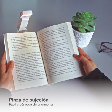 201800013 LINTERNA LECTURA AJUSTABLE CON PINZA 0,6W GSC