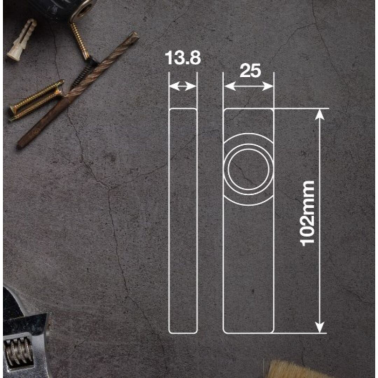 201815012 MINI LINTERNA TRABAJO LED COB ULTRAFINA 5W GSC