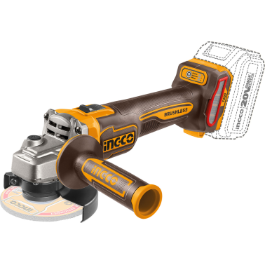 AMOLADORA 20V BL 125MM S/BAT S/CARG