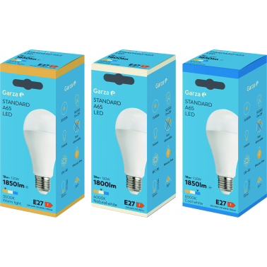 BOMBILLA LED STD 18W E27 1800LM 6500K