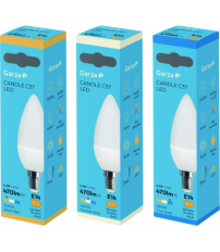 BOMBILLA LED VELA 4,2W E14 470L 6500K