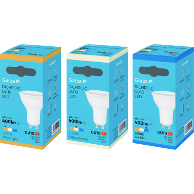BOMBILLA LED GU10 4W 400LM 6500K