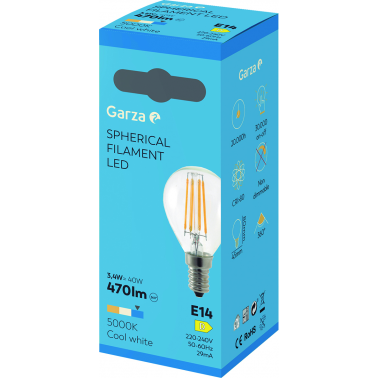 BOMBILLA LED FIL ESF 3,4W E14 470L 5000K