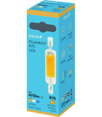 BOMBILLA LED FIL R7S 4W 470LM 2700K