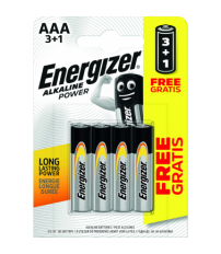 PILA ALCALINA POWER LR03 AAA BP4 3+1