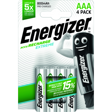 PILA RECARG.EXTREME HR03 AAA 0800MAH BL4