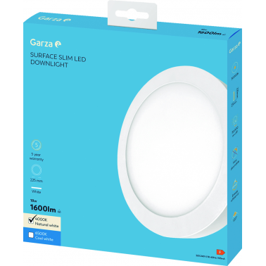 DOWNLIGHT CIRCSUP Ã225 18W 4000K BLANCO