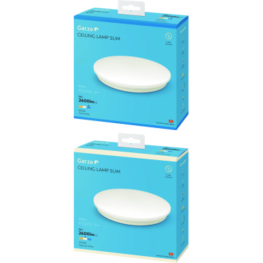 PLAFON LED CIRC Ã380 32W 2600LM 6500K