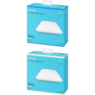 PLAFON LED CUAD Ã330MM 24W 1900LM 4000K