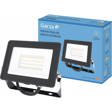 PROYECTOR LED NGR.30W 2830LUM.6500K IP65