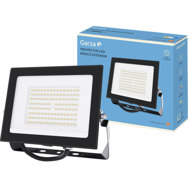PROYECTOR LED NGR.100W 9000LM.4000K IP65