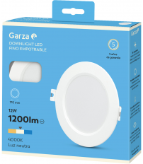 DOWNLIGHT CIRC Ã170 12W 1200LM 4000K BL