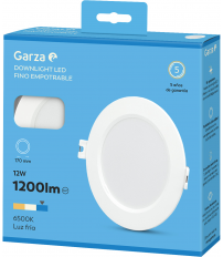 DOWNLIGHT CIRC Ã170 12W 1200LM 6500K BL